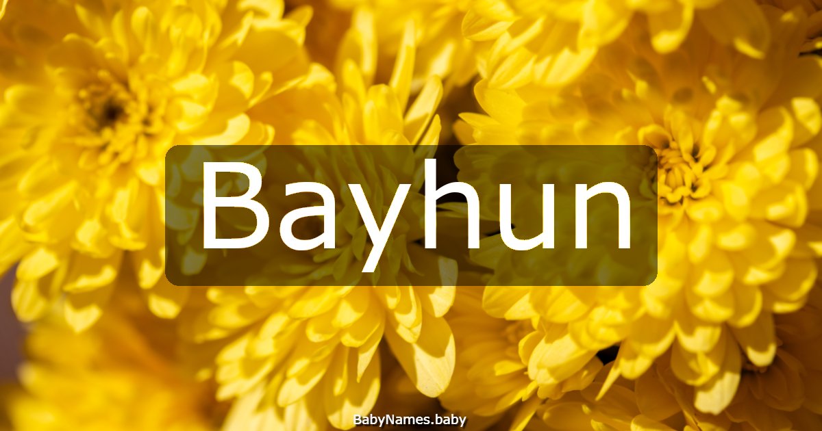Bayhun