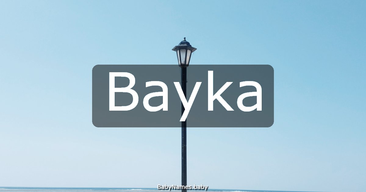 Bayka
