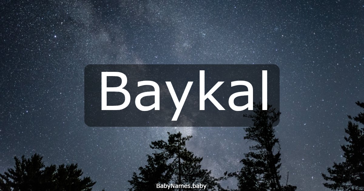 Baykal