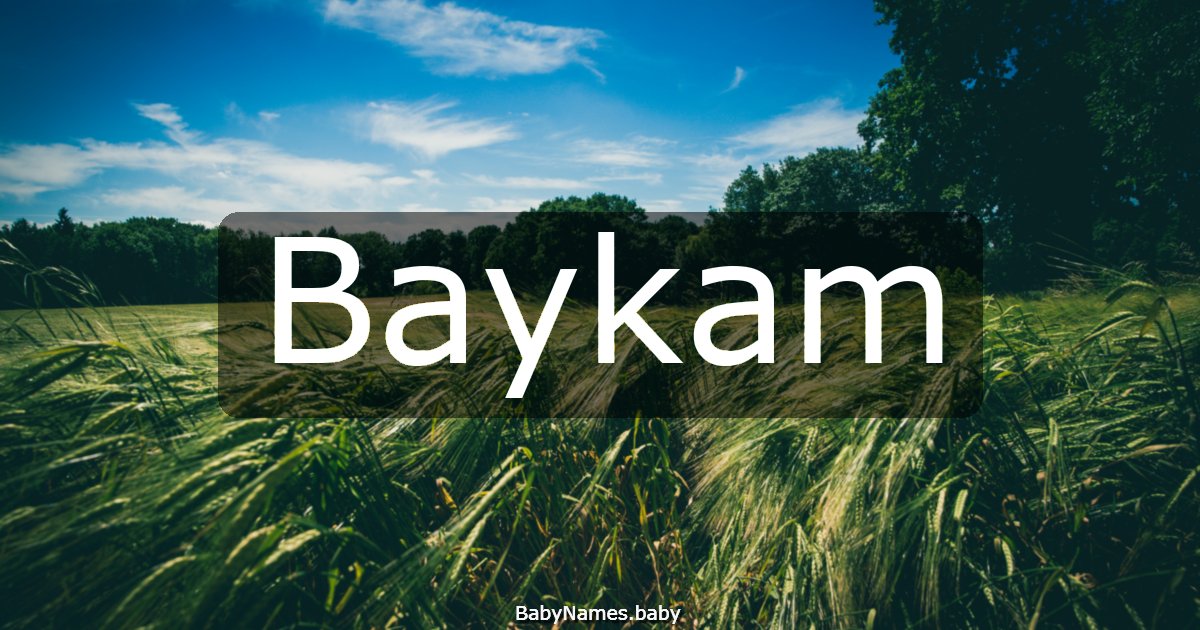 Baykam