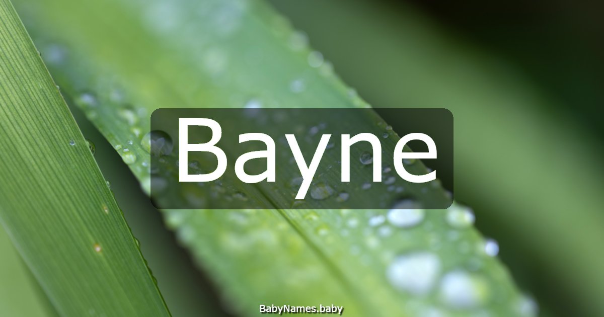 Bayne