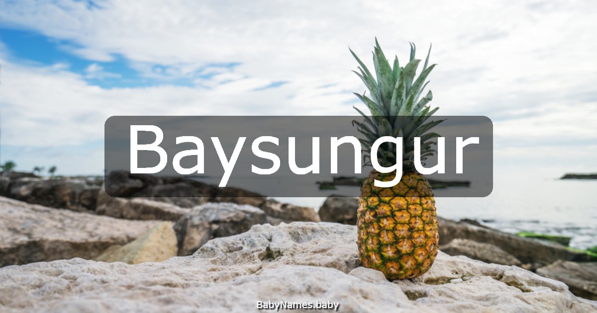 Baysungur