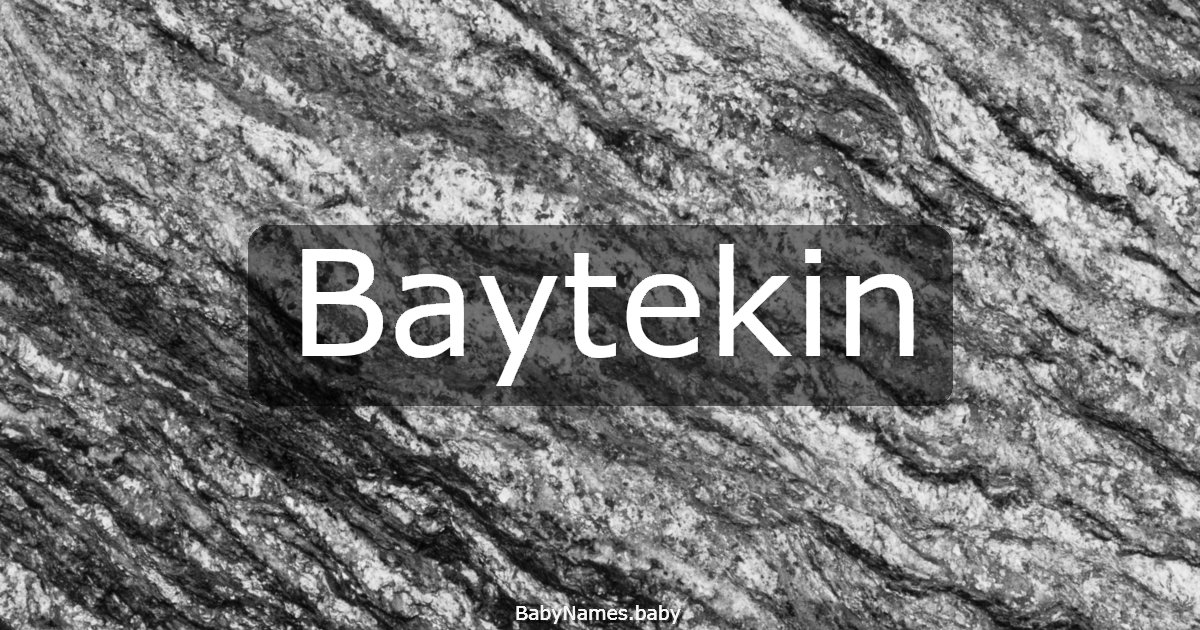Baytekin