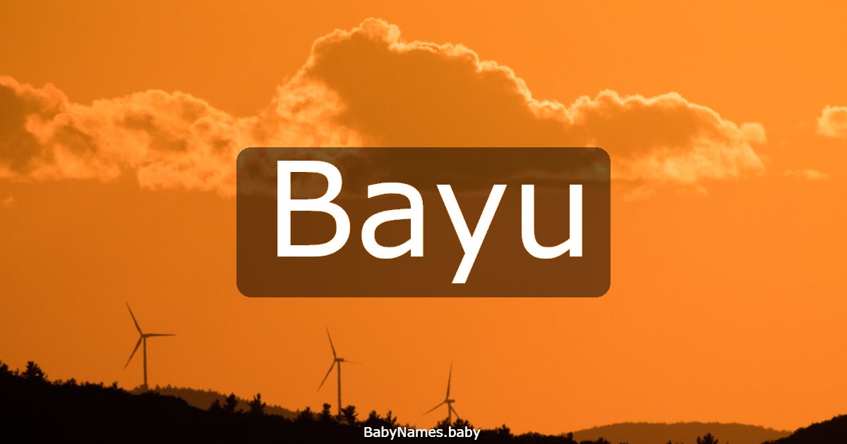 Bayu