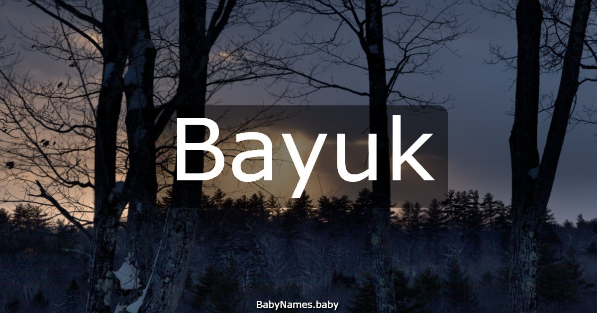Bayuk