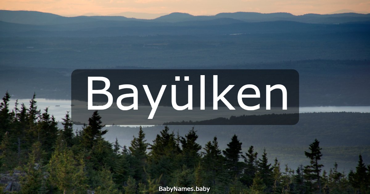 Bayülken