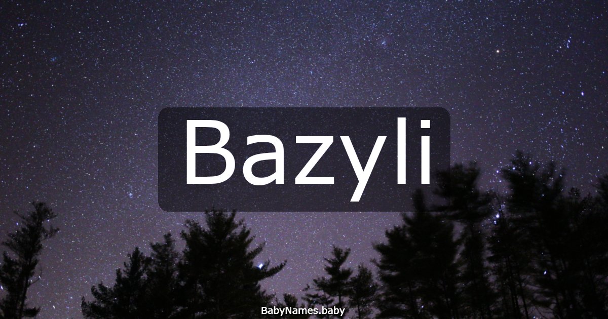 Bazyli