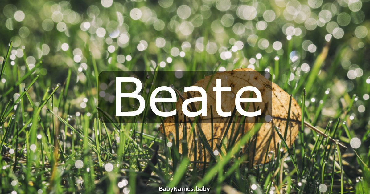 Beate