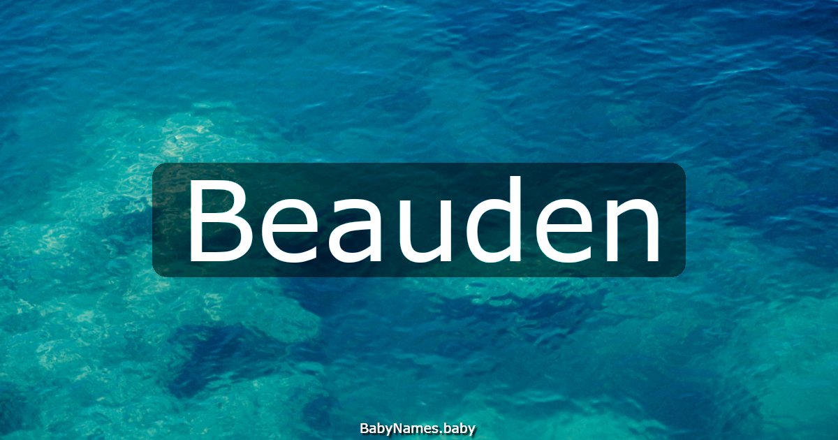 Beauden