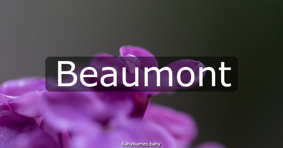 Beaumont