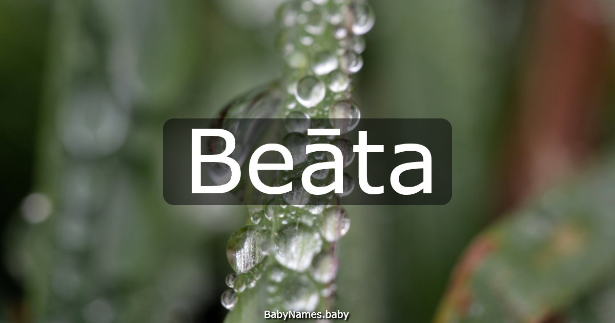 Beāta