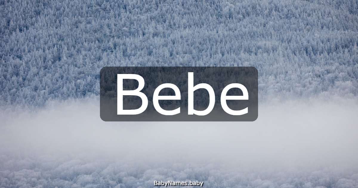 Bebe