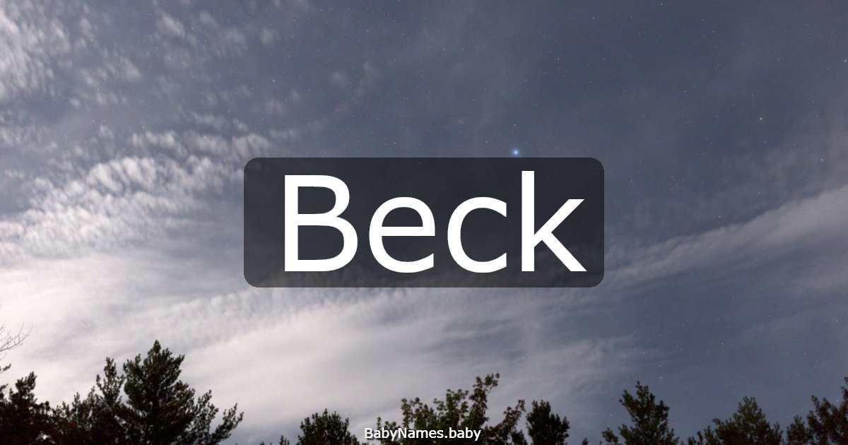 Beck