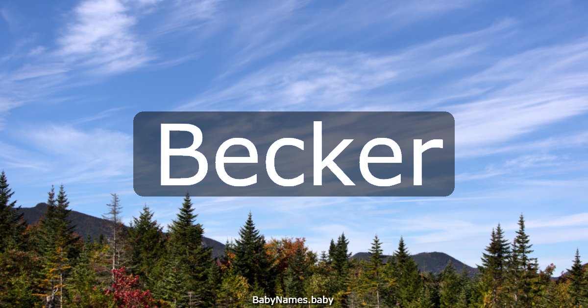 Becker