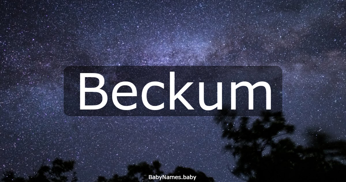 Beckum