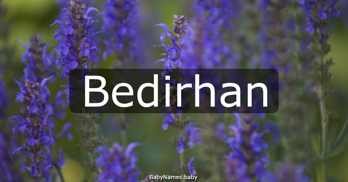 Bedirhan
