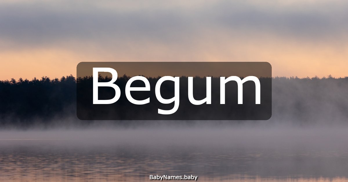 Begum