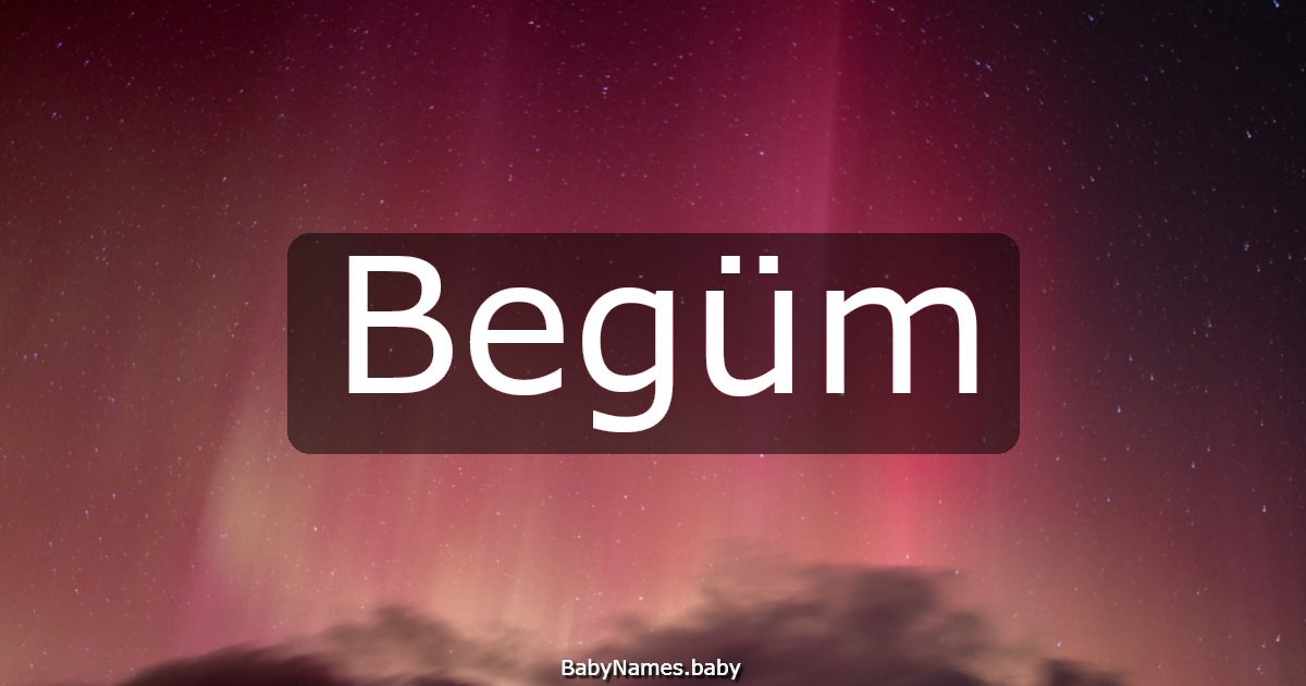 Begüm