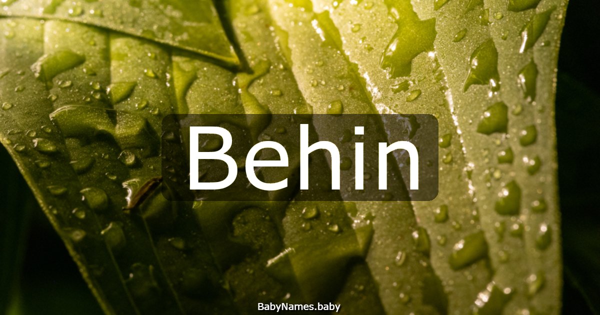 Behin