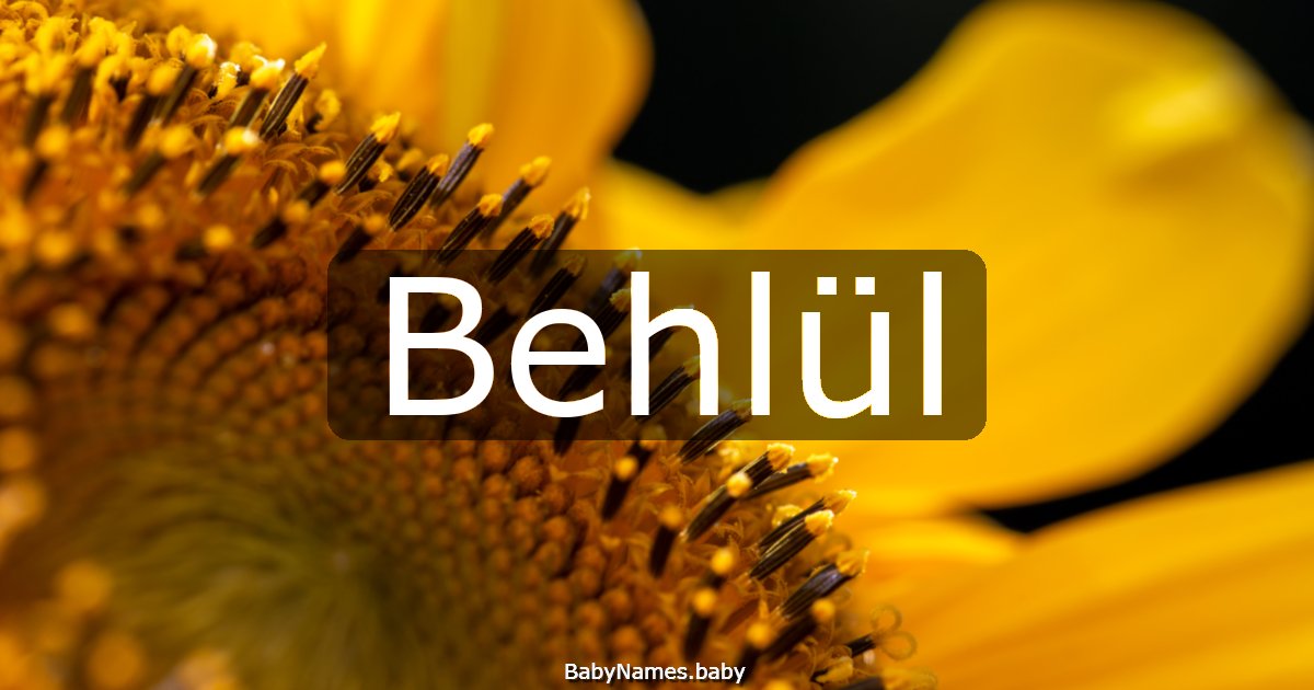 Behlül
