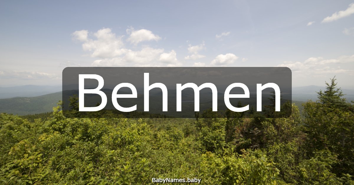 Behmen