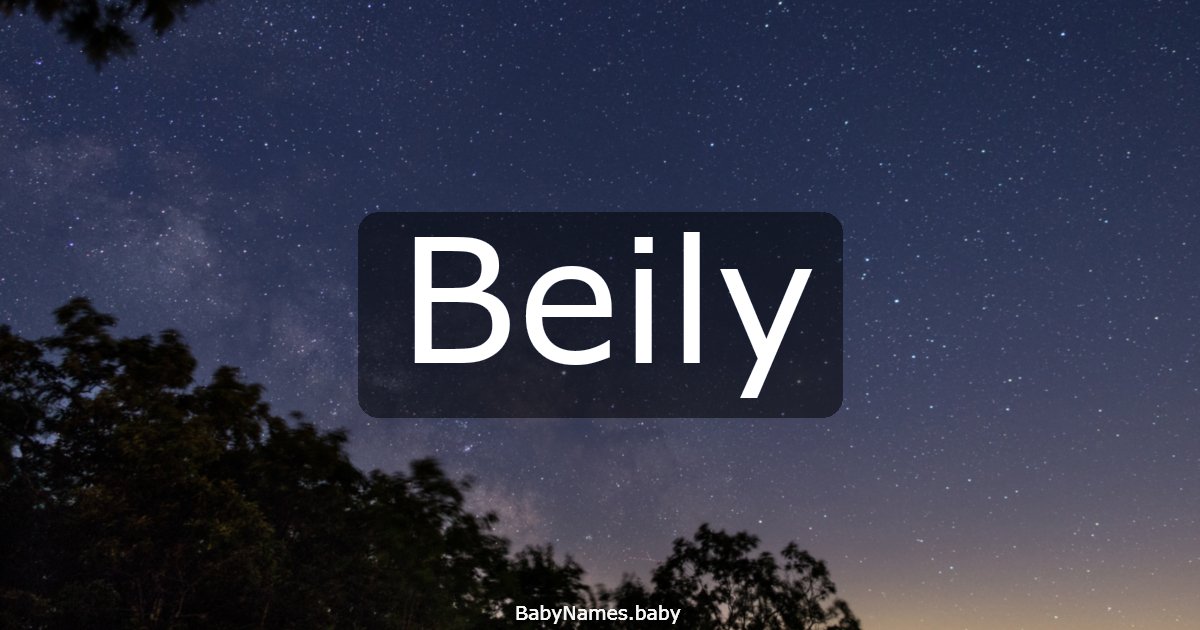 Beily