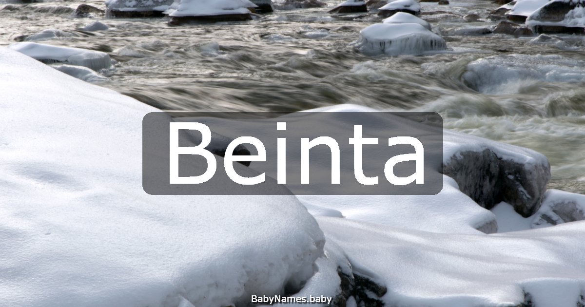 Beinta