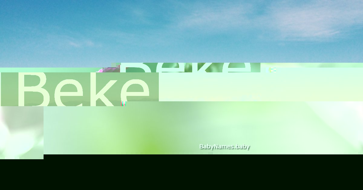 Beke