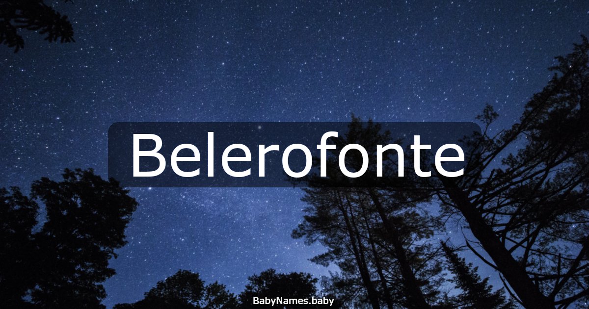 Belerofonte