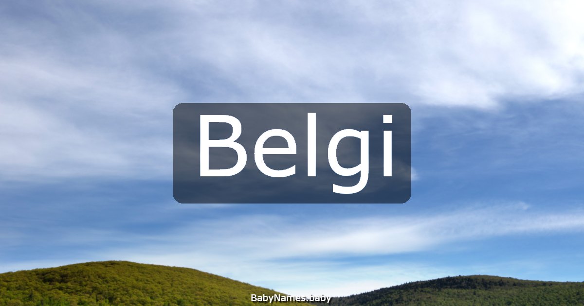 Belgi