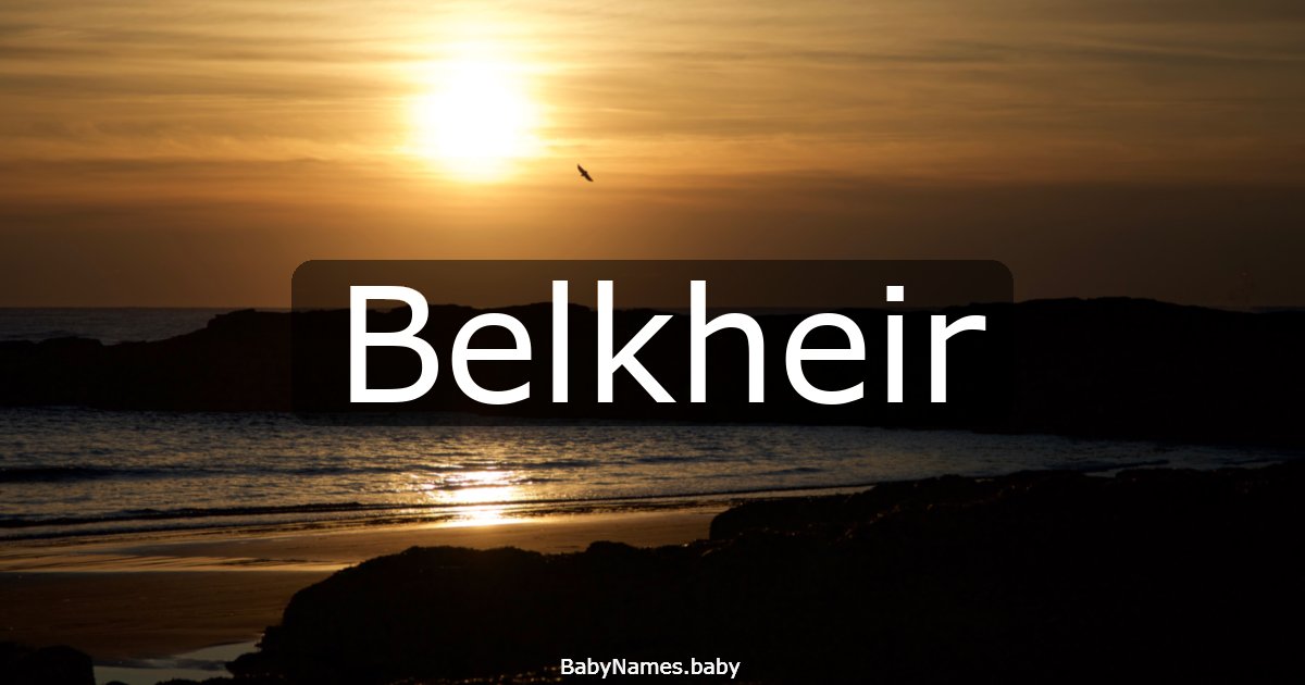 Belkheir