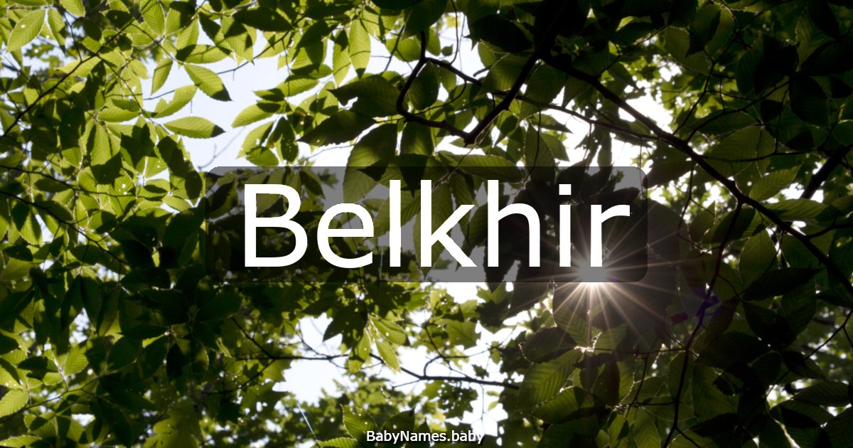Belkhir