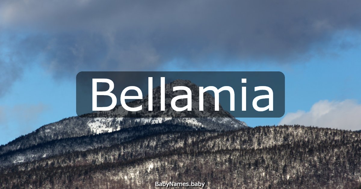 Bellamia