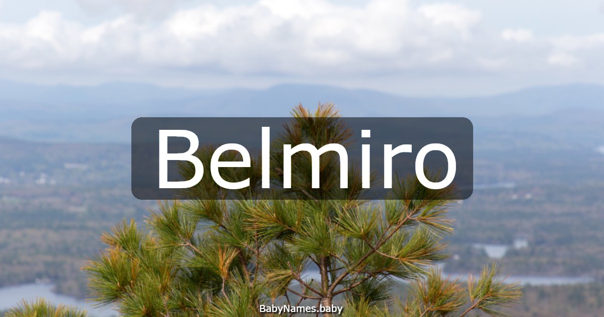 Belmiro
