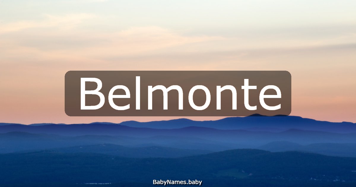 Belmonte