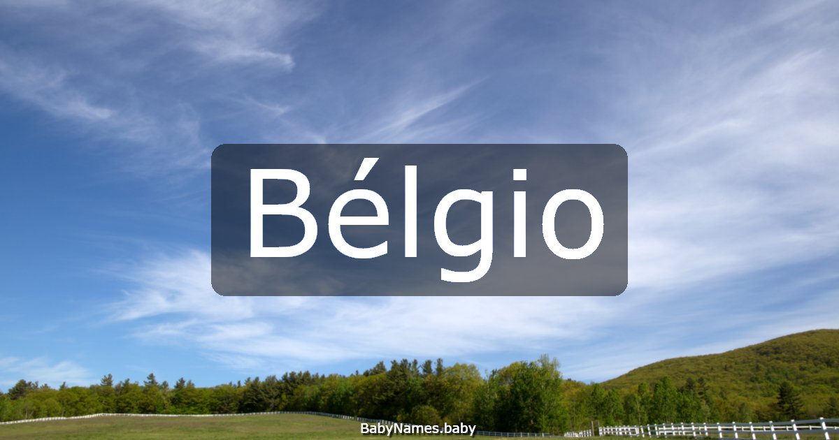 Bélgio