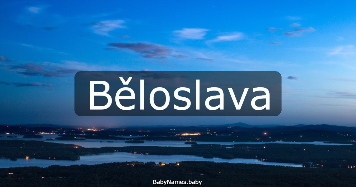 Běloslava