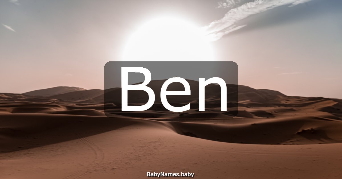 Ben