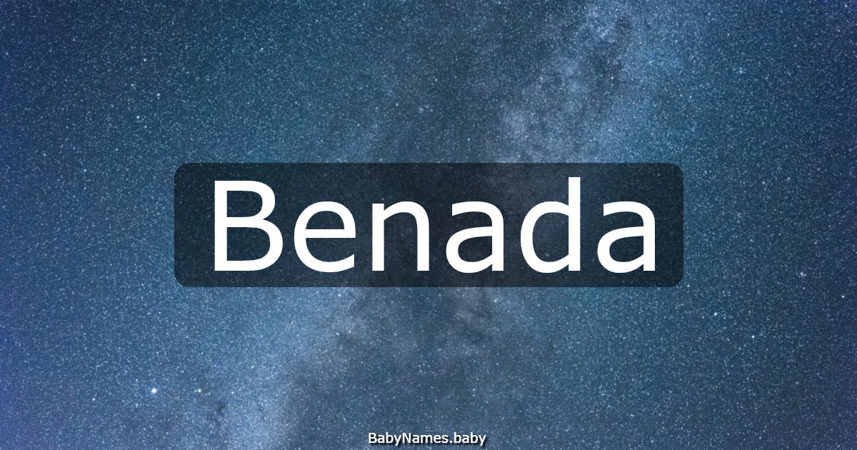Benada