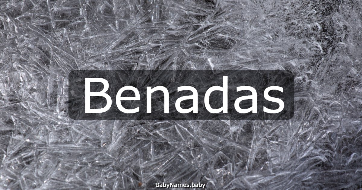 Benadas