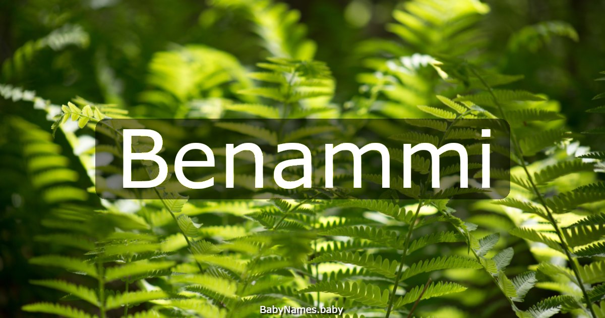 Benammi