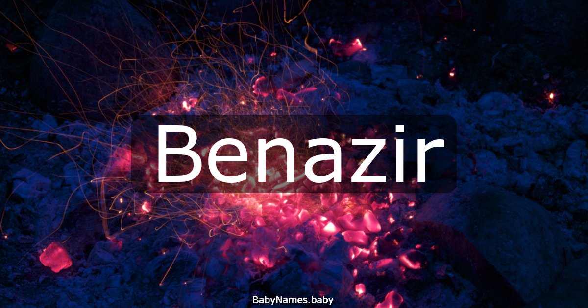 Benazir