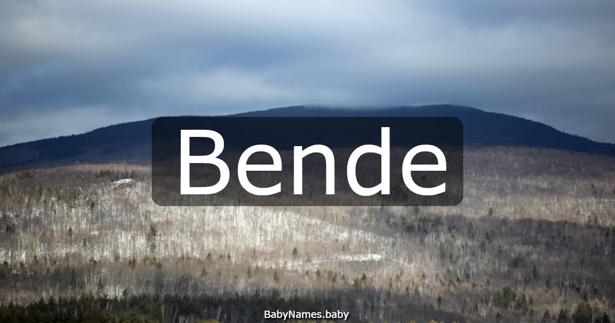 Bende