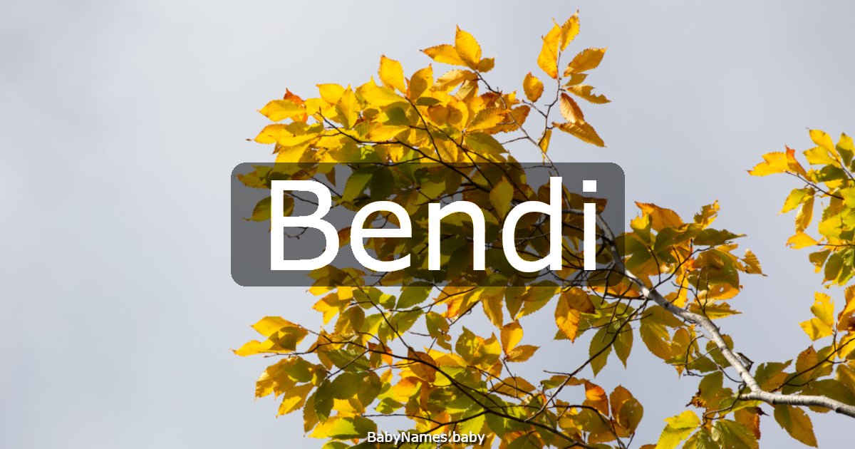 Bendi