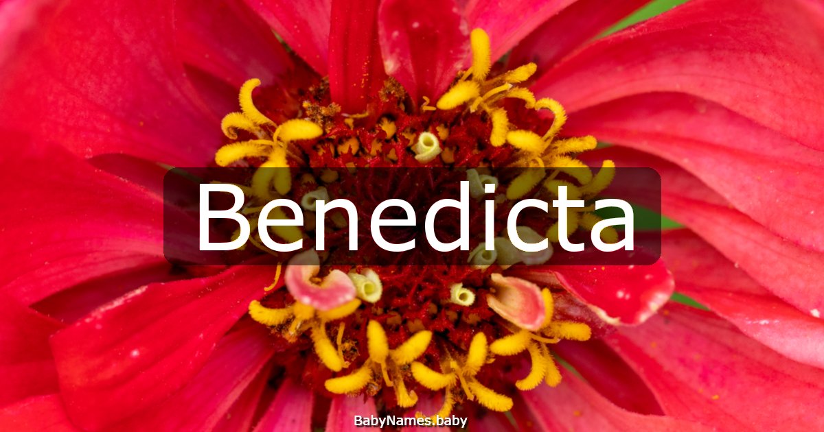 Benedicta