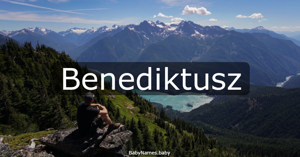 Benediktusz