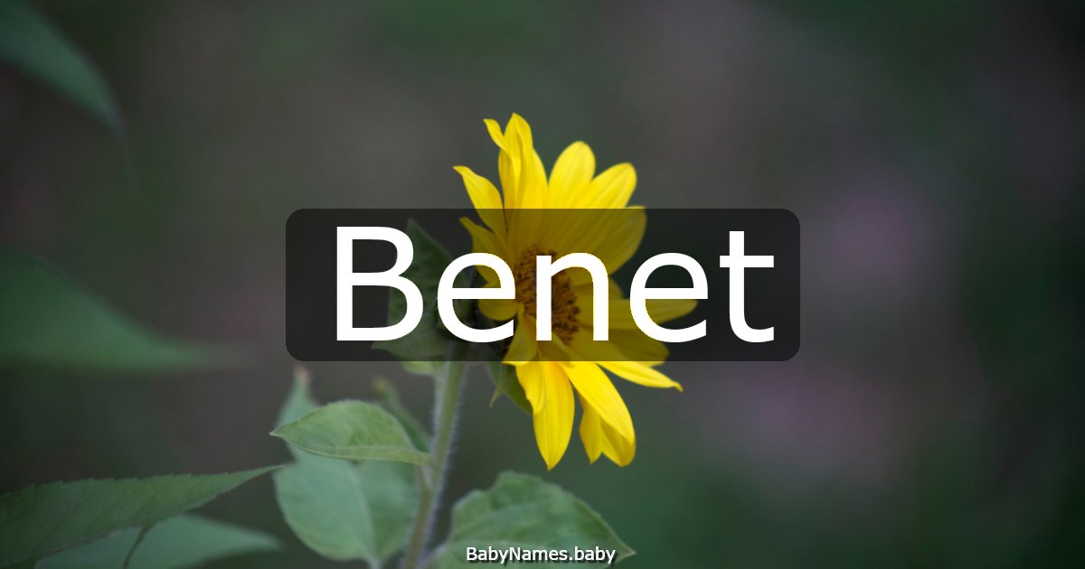 Benet