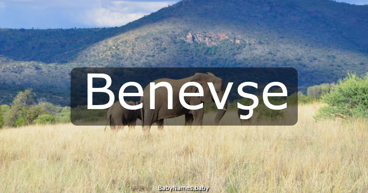 Benevşe