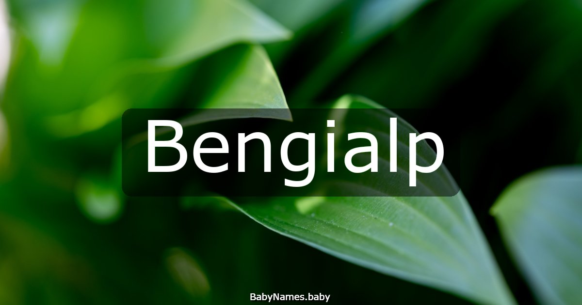 Bengialp