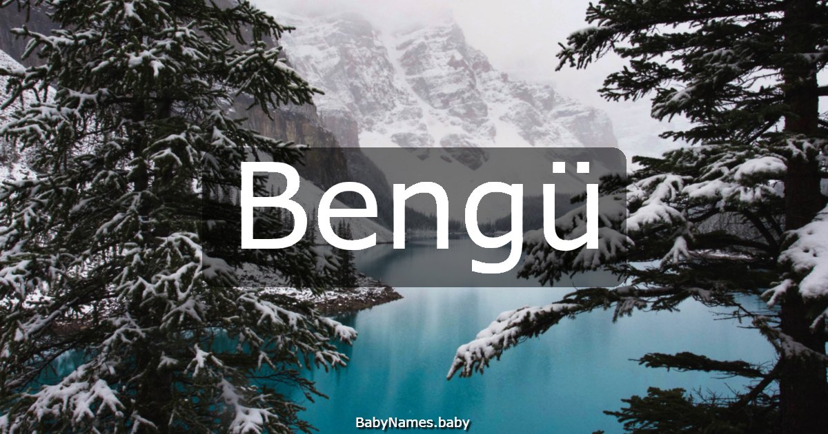 Bengü